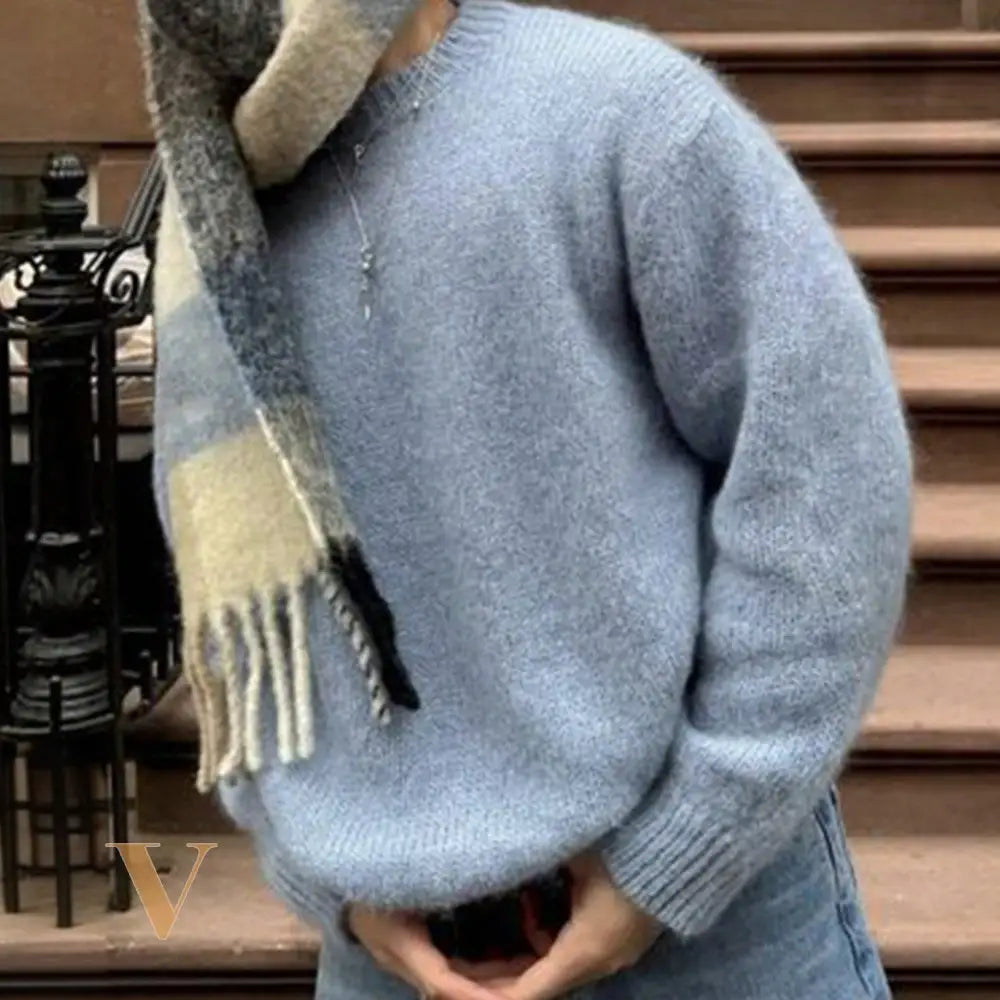 Knitted Crewneck Sweater