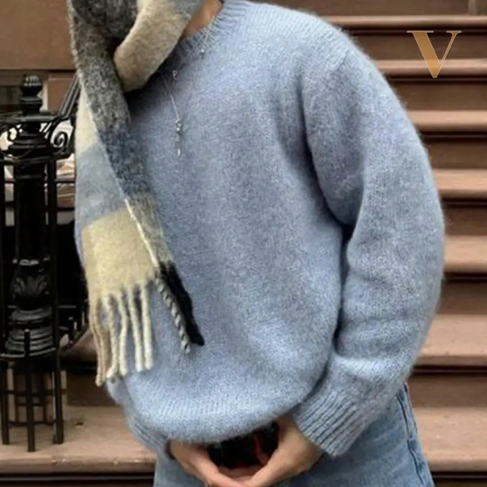 Knitted Crewneck Sweater