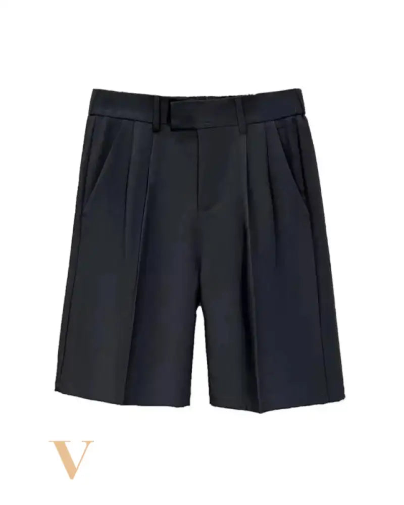 Roma Pleated Shorts Shadowe Grigio / XS