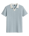 Woven Polo Shirt Sky Blue / S